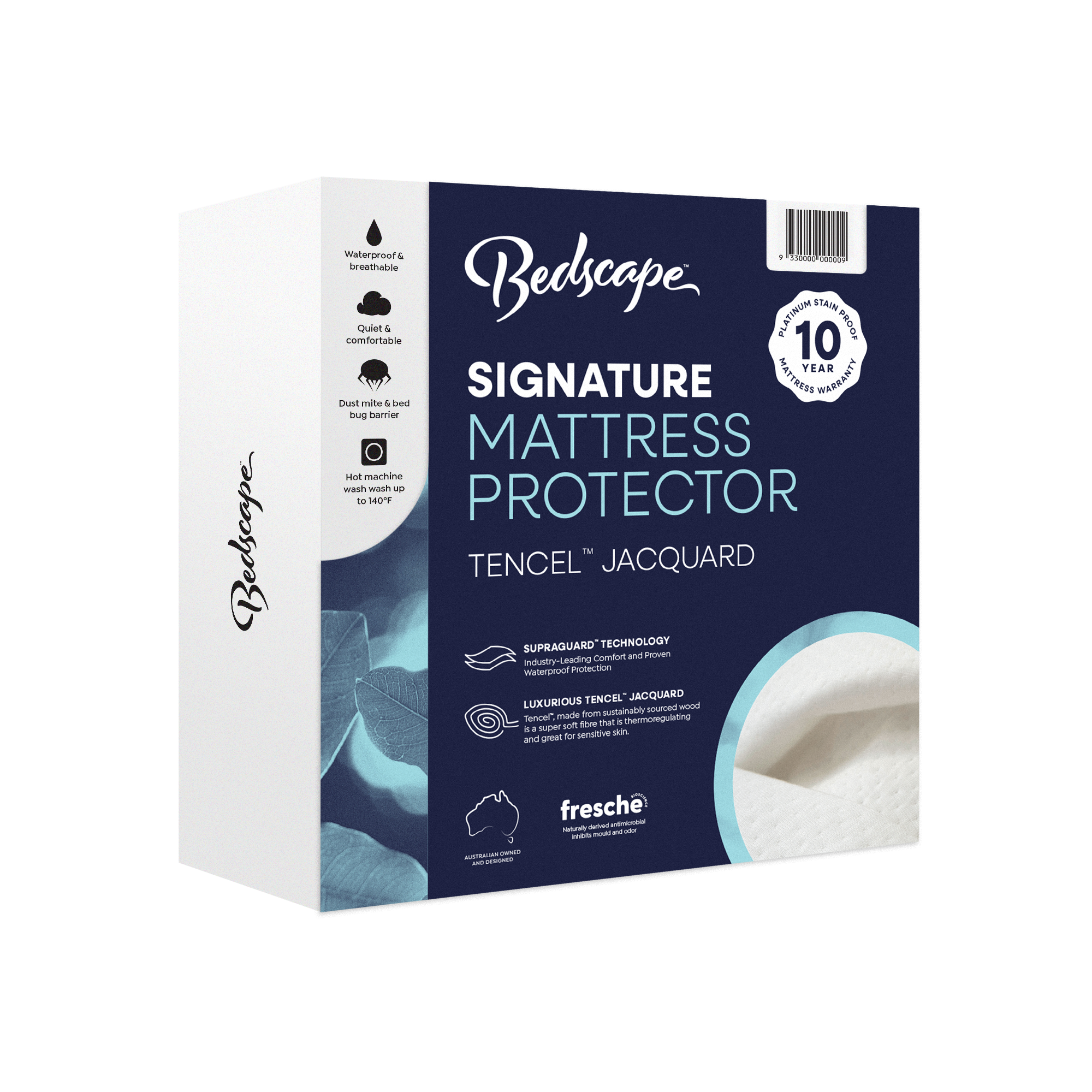 Signature Tencel Jacquard Waterproof Mattress Protector